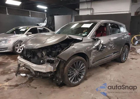 2023 Acura Rdx A-Spec Advance Package z USA, uszkodzony, nr VIN 5J8TC2H84PL007263